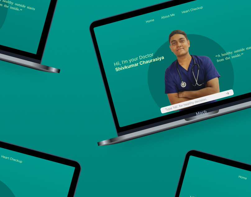 Doctor’s Personal Website UI