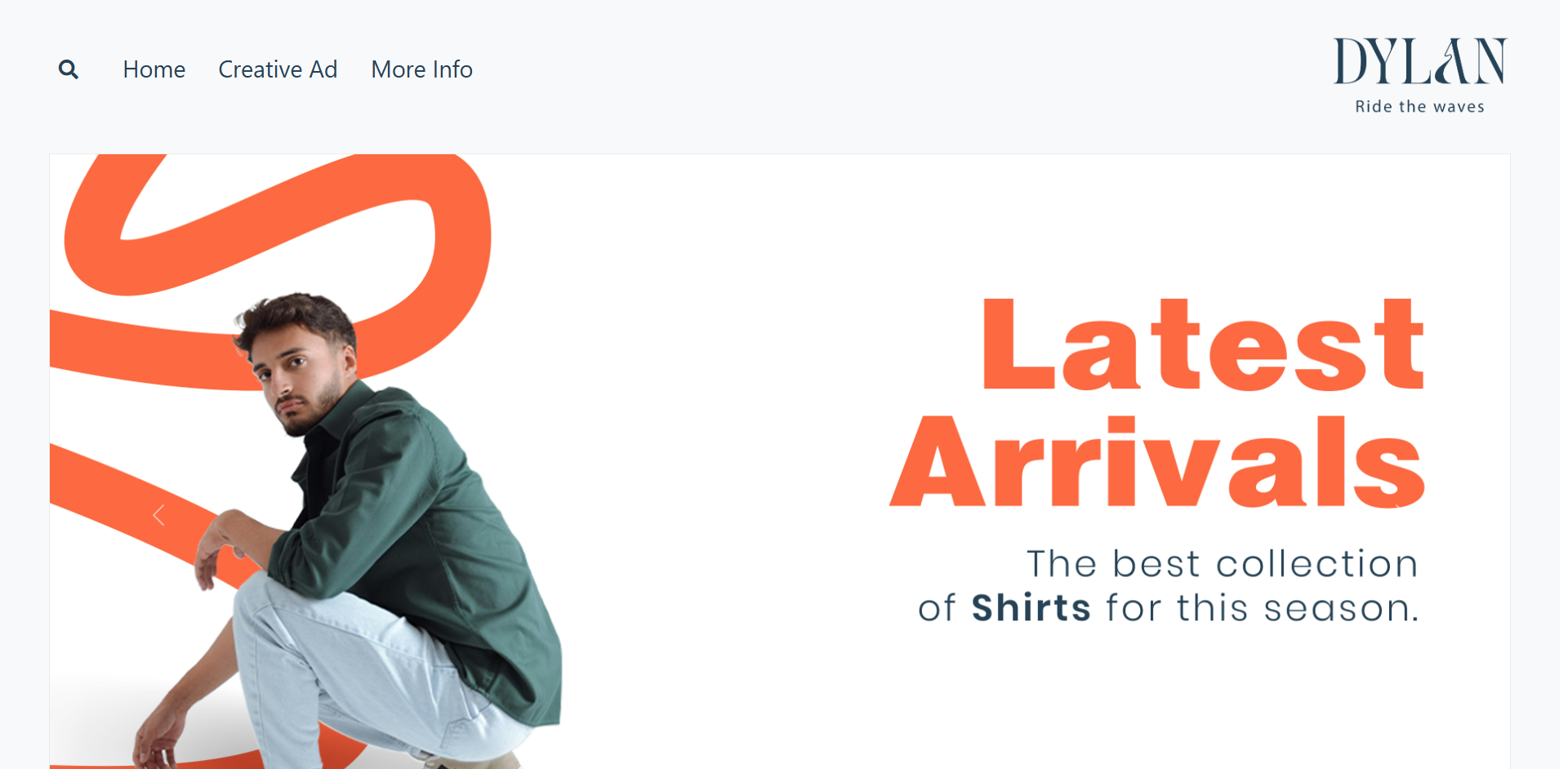 Dylan – Fashion Brand Website